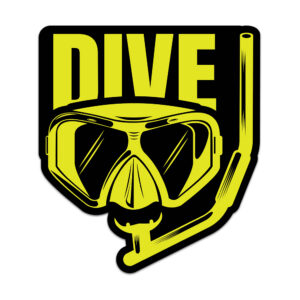 Dive Sticker (Neon)