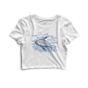 Whale Time! Croptop