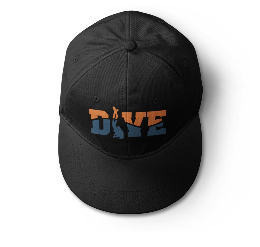 Dive Flexit® Cap Customizable Ocean Blue