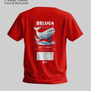 Beluga Whales Arctic Angels Plus Size T-shirt