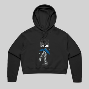 Dive with the Whales Crop Hoodie