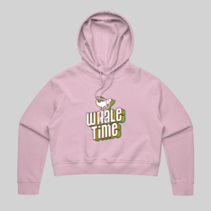 Whale of a Time Crop Hoodie