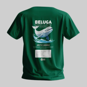 Beluga Whales Arctic Angels Pure Cotton T-shirt