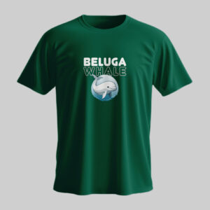 Beluga Whales Arctic Angels Pure Cotton T-shirt