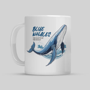 The Blue Whale Ceramic Mug