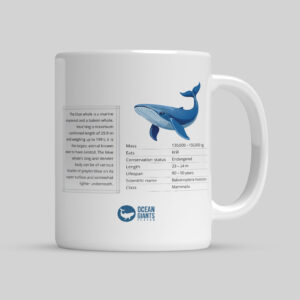 The Blue Whale Ceramic Mug