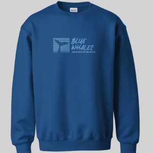 Blue Whales – Giants of the Ocean Unisex Sweatshirt