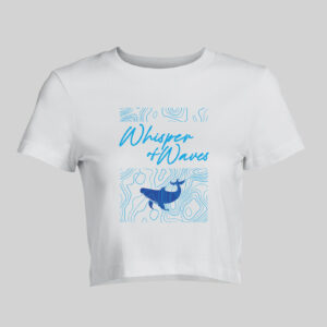 Whisperer of Waves Crop Top