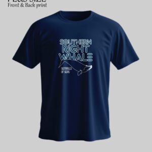 Southern Right Whale – Sentinel of the Seas Plus Size T-shirt