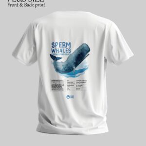 Sperm Whales – Sleeping Giants Plus Size T-shirt