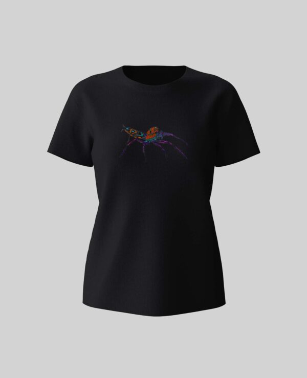 Chrysila by spiders and the sea women tshirt front and back prints