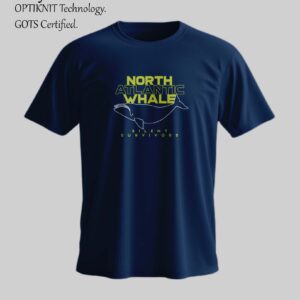 North Atlantic Whale – Silent Survivors Recycled Cotton T-shirt