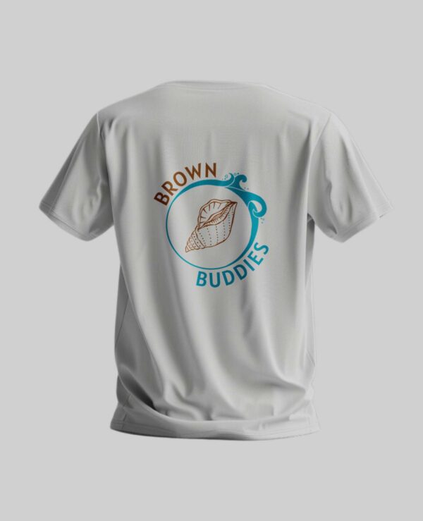 Brown buddies women of the ocean front and back print