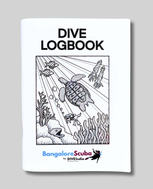 Dive log book