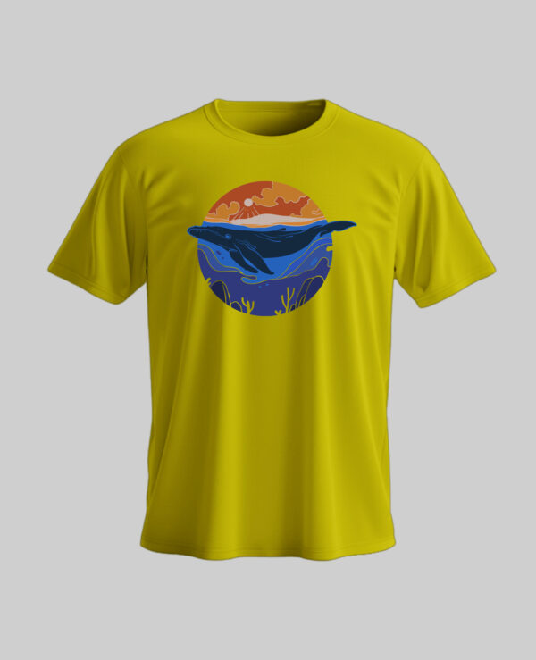 The Whale Traveller Pure Cotton Tshirt
