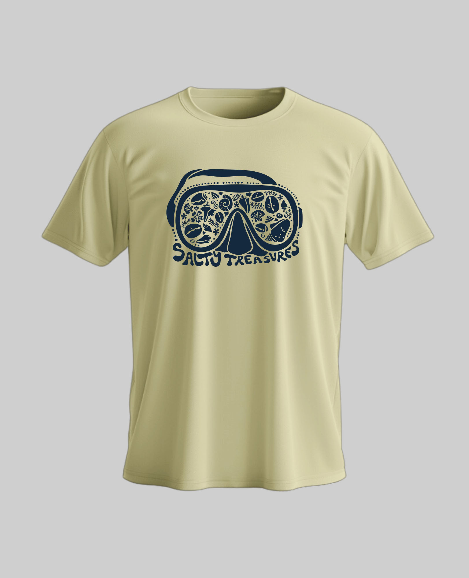 Salty Treasures Pure Cotton T-Shirt