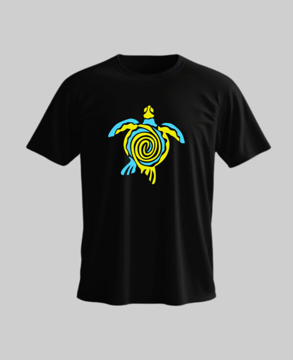 Zen Turtle Pure Cotton T-Shirt - Image 2