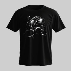 Scuba Diver Pure Cotton T-Shirt