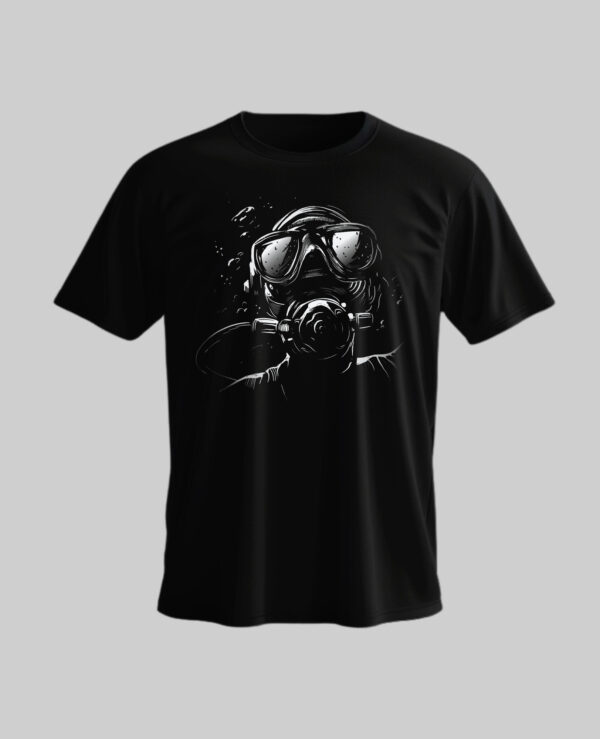 Scuba Diver Pure Cotton T-Shirt