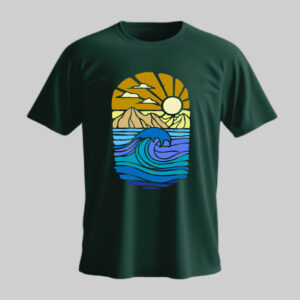 The Mountain and the Wave Pure Cotton T-Shirt