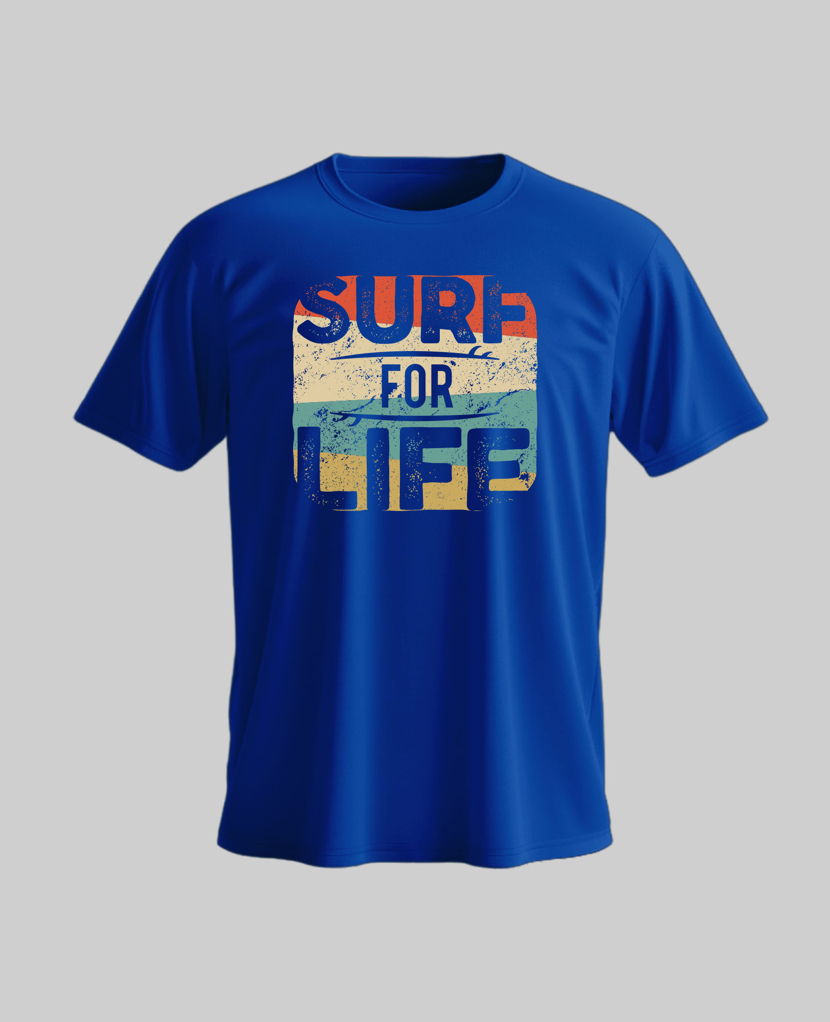 Surf for life pure cotton tshirt